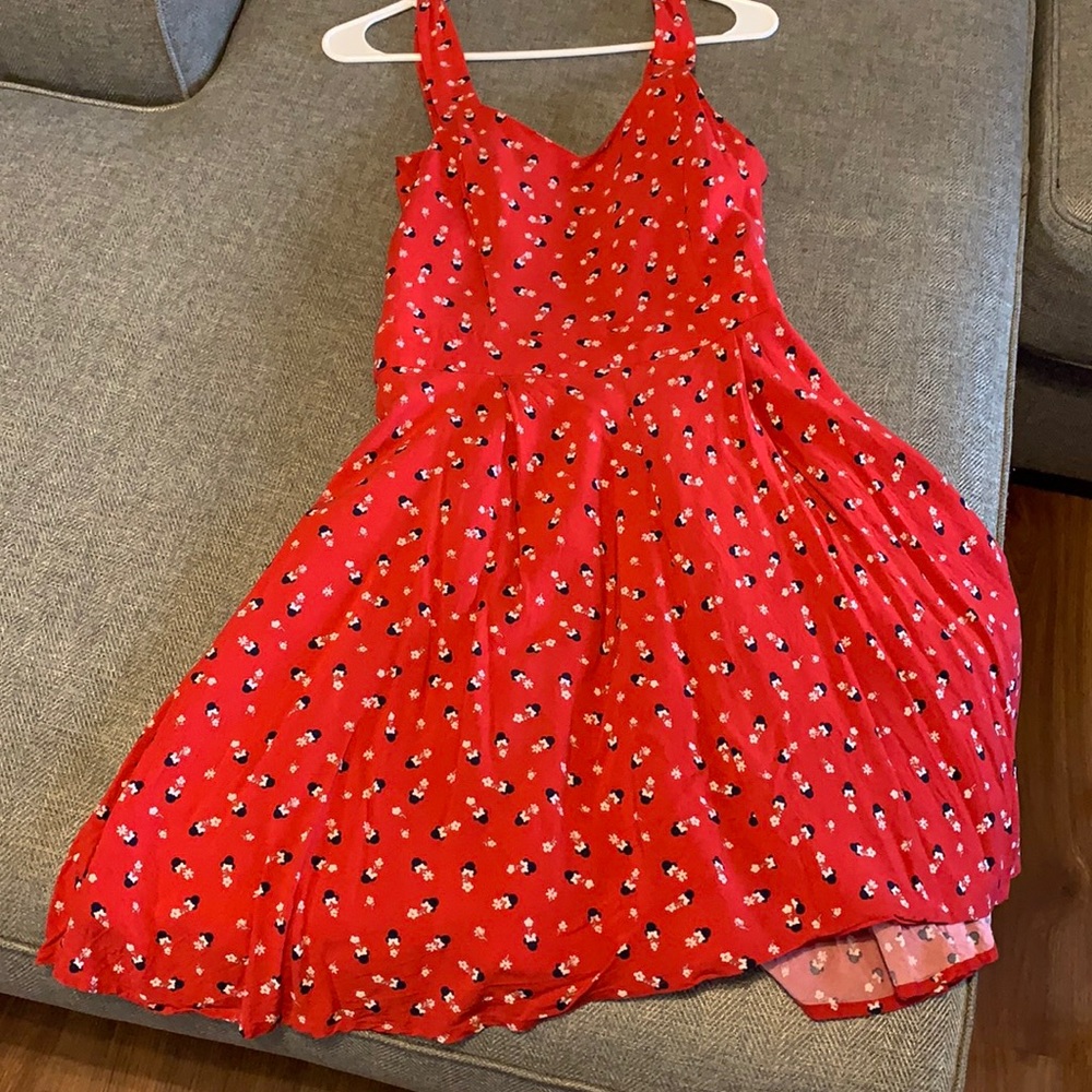 Minnie Mouse Tie Back Dress
